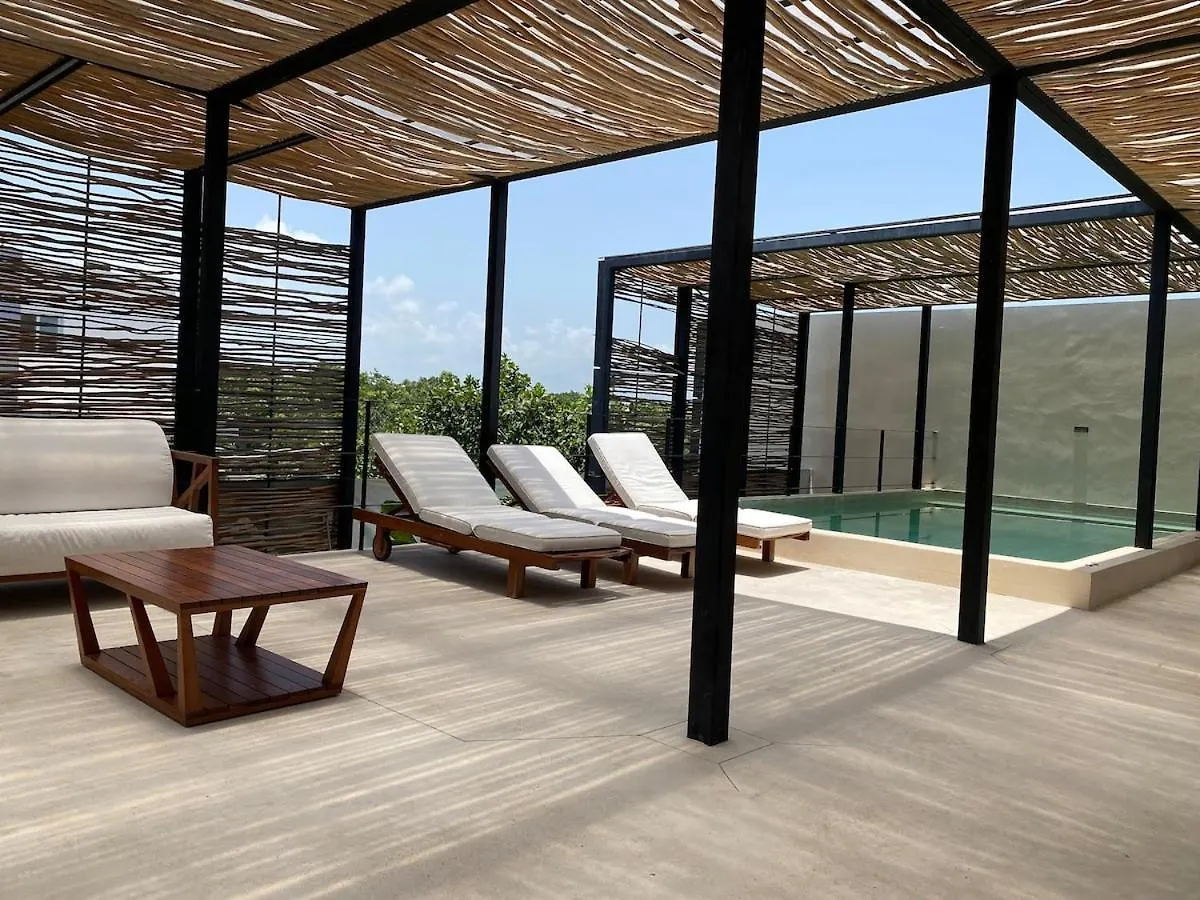 Bohemian La Veleta 3 Bdr W Rooftop Pool Tulum