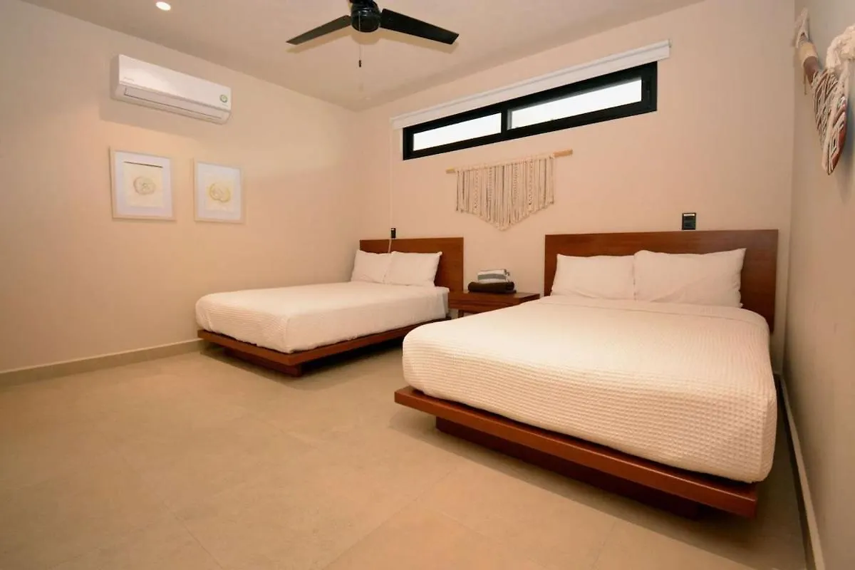 Appartamento Bohemian La Veleta 3 Bdr W Rooftop Pool Tulum Messico